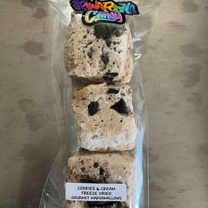 Freeze Dried Cookies & Cream Gourmet Marshmallows